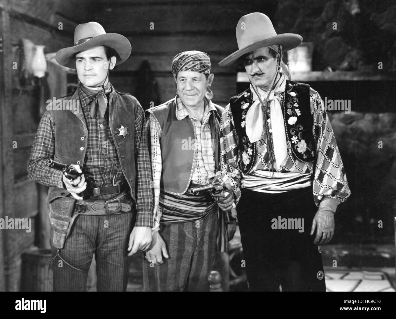 TRIGGER FINGERS, Malcolm McTaggart, Ben Corbett, Tim McCoy, 1939 Stock