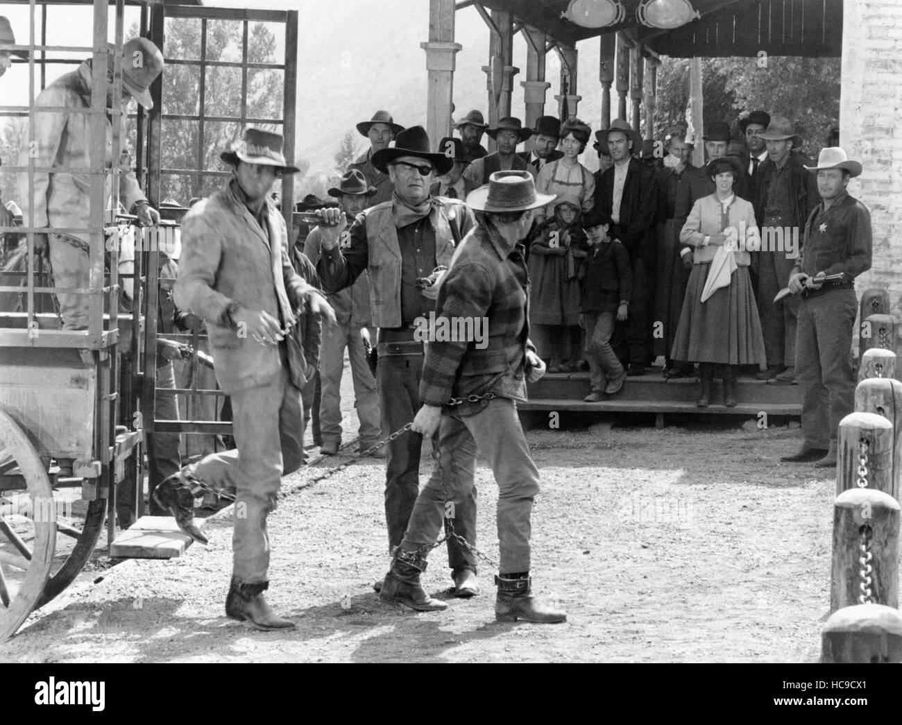 TRUE GRIT, John Wayne (with eyepatch), 1969 Stock Photo Alamy