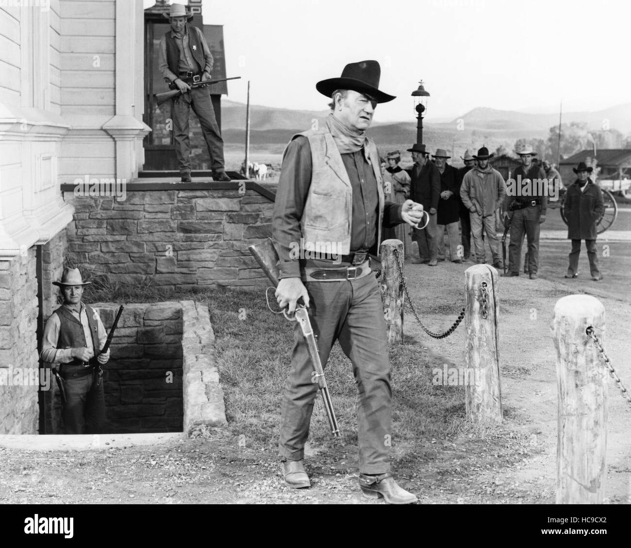 TRUE GRIT, John Wayne, 1969 Stock Photo Alamy