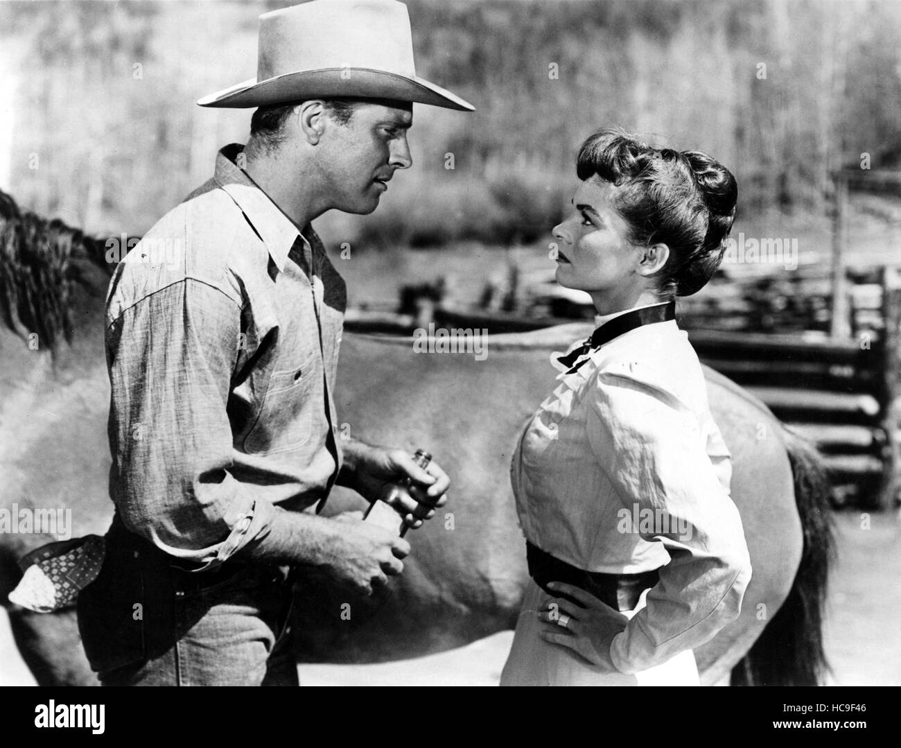 VENGEANCE VALLEY, Burt Lancaster, Joanne Dru, 1951 Stock Photo - Alamy