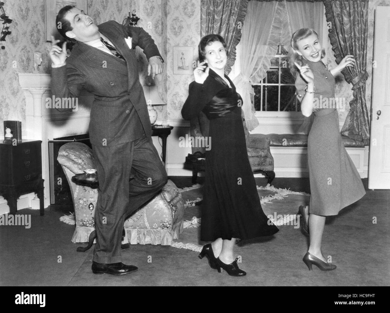 VIVACIOUS LADY, from left: James Ellison, Beulah Bondi, Ginger Rogers ...