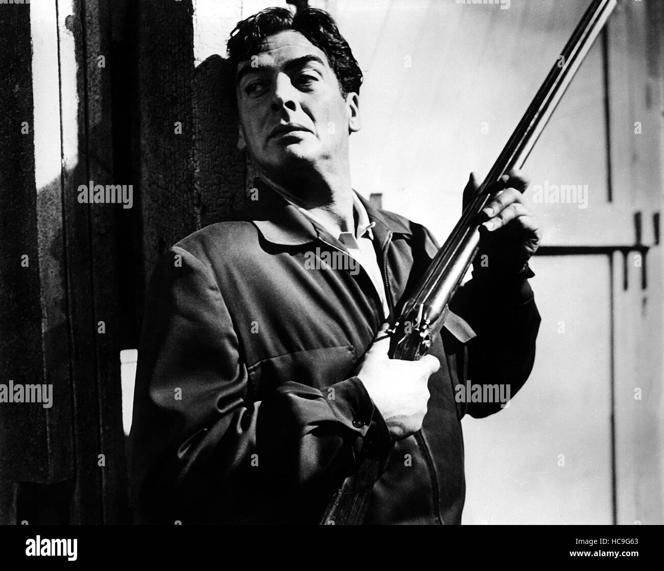 VIOLENT SATURDAY, Victor Mature, 1955, TM & Copyright (c) 20th Century ...