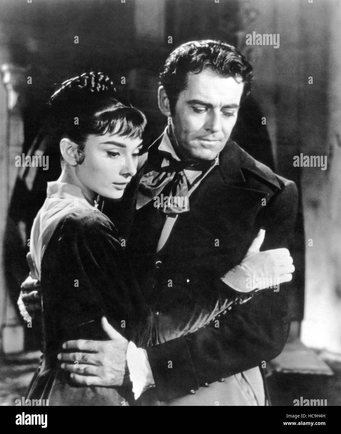 WAR AND PEACE, from, left, Audrey Hepburn, Henry Fonda, 1956 Stock ...