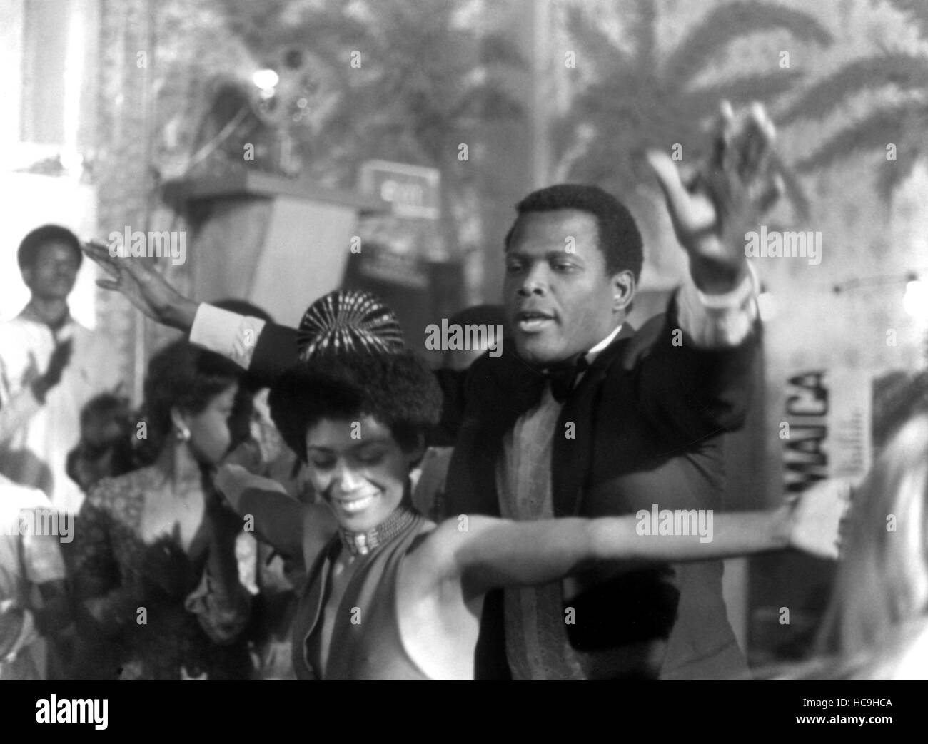 A WARM DECEMBER, Esther Anderson, Sidney Poitier, 1973 Stock Photo - Alamy