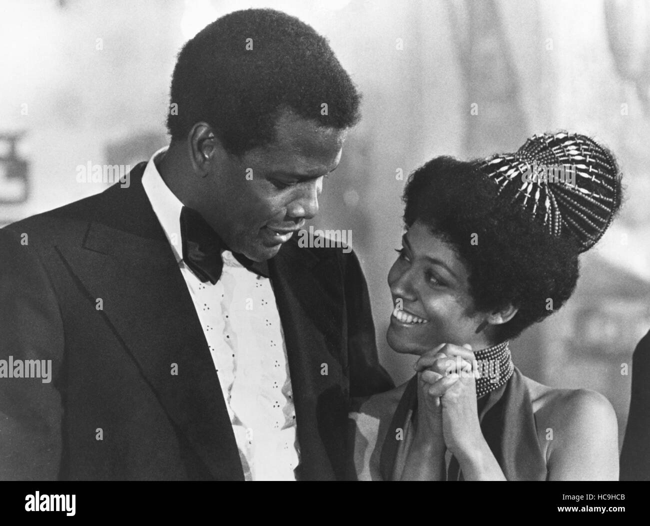 A WARM DECEMBER, Sidney Poitier, Esther Anderson, 1973 Stock Photo - Alamy