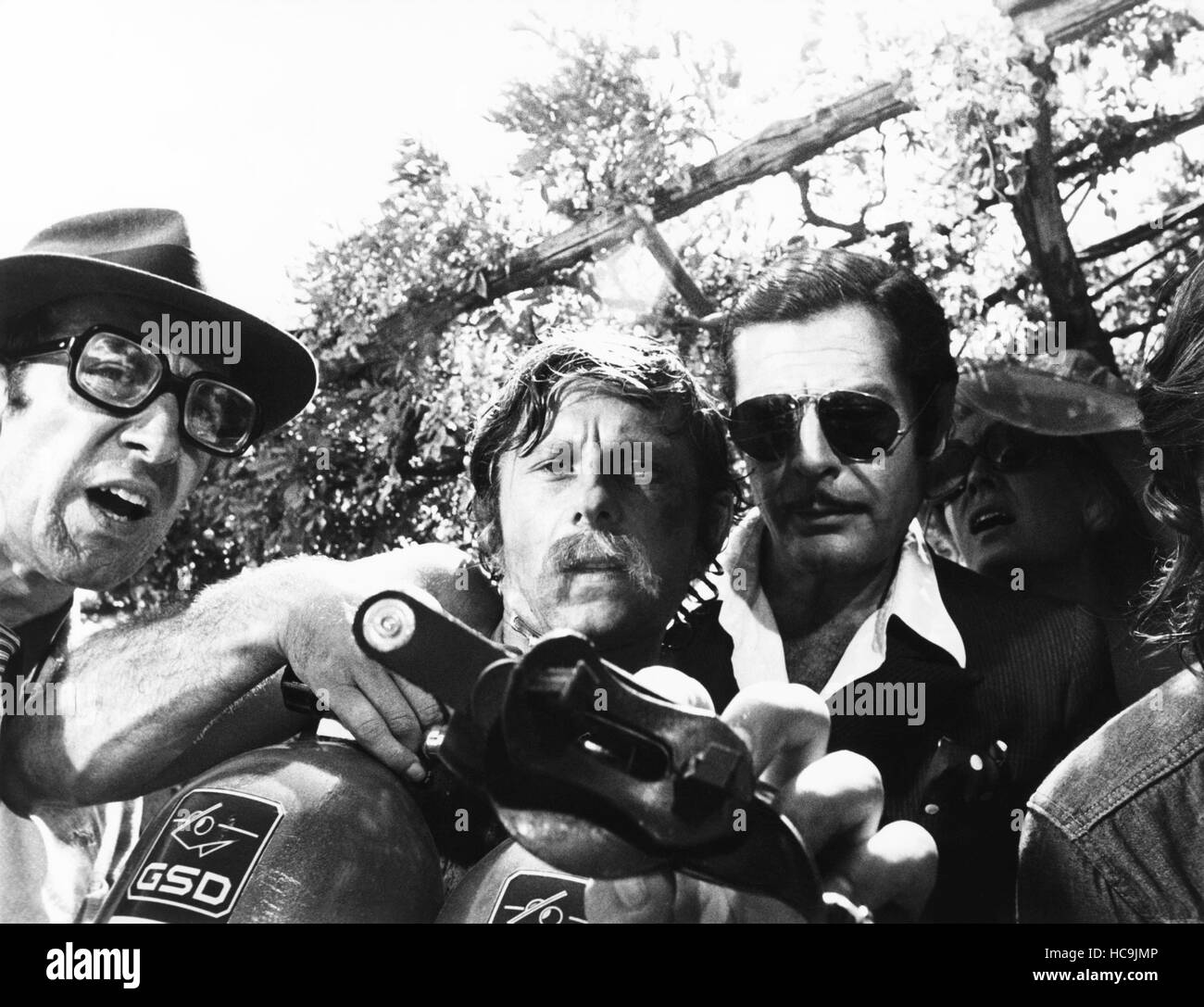 WHAT?, (aka CHE?), Roman Polanski (center), Marcello Mastroianni (right ...