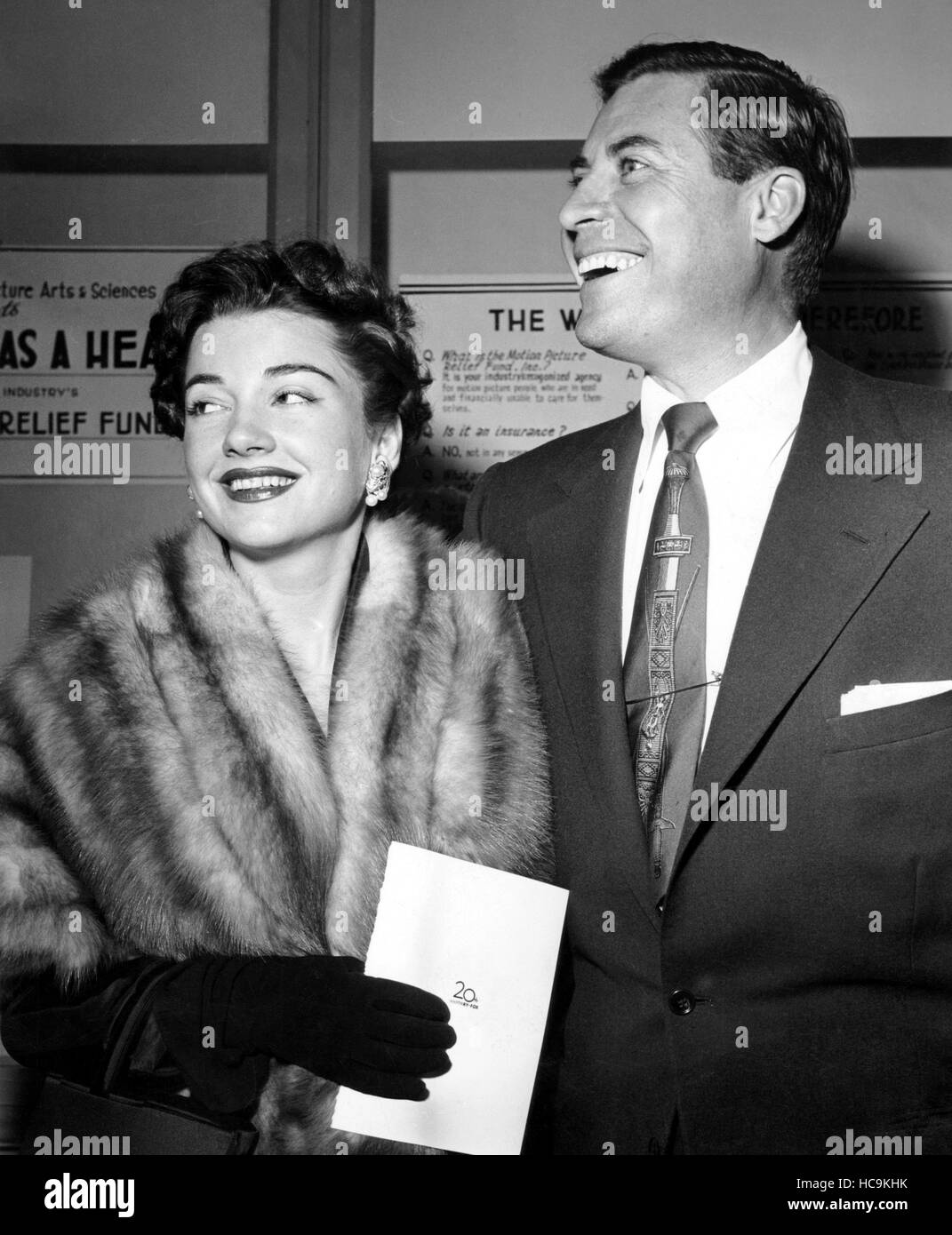 WITH A SONG IN MY HEART, from left: Anne Baxter with husband, John ...