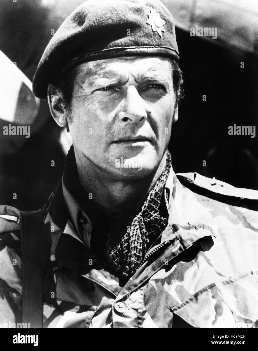 THE WILD GEESE, Roger Moore, 1978, © Allied Artists/courtesy Everett ...