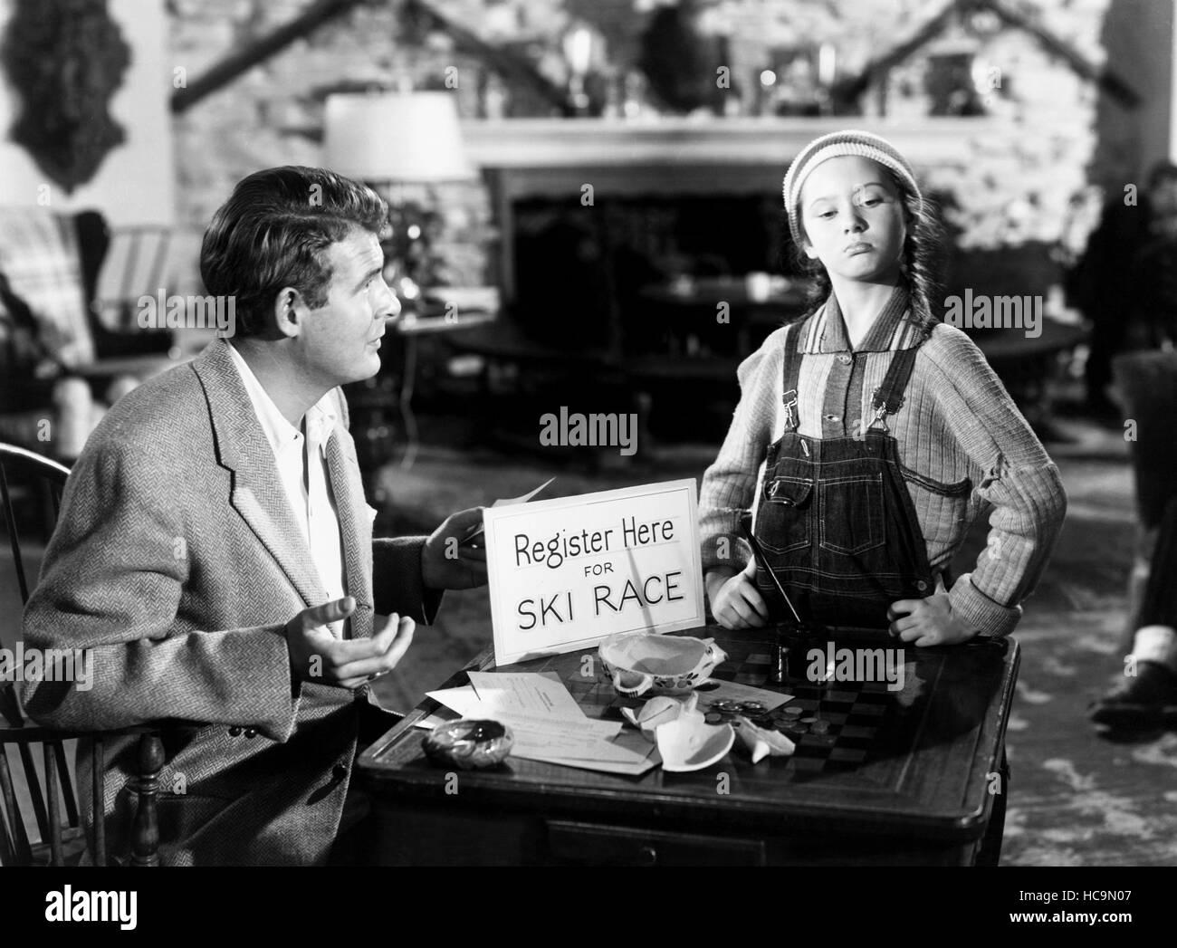 WINTER WONDERLAND, from left, Charles Drake, Elinor Donahue, 1947 Stock ...