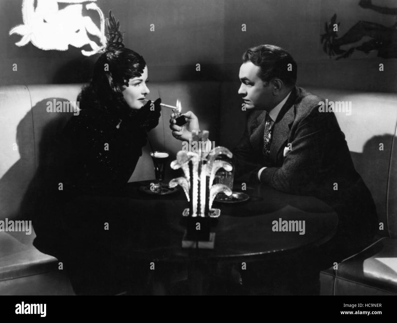 THE WOMAN IN THE WINDOW, from left Joan Edward G. Robinson