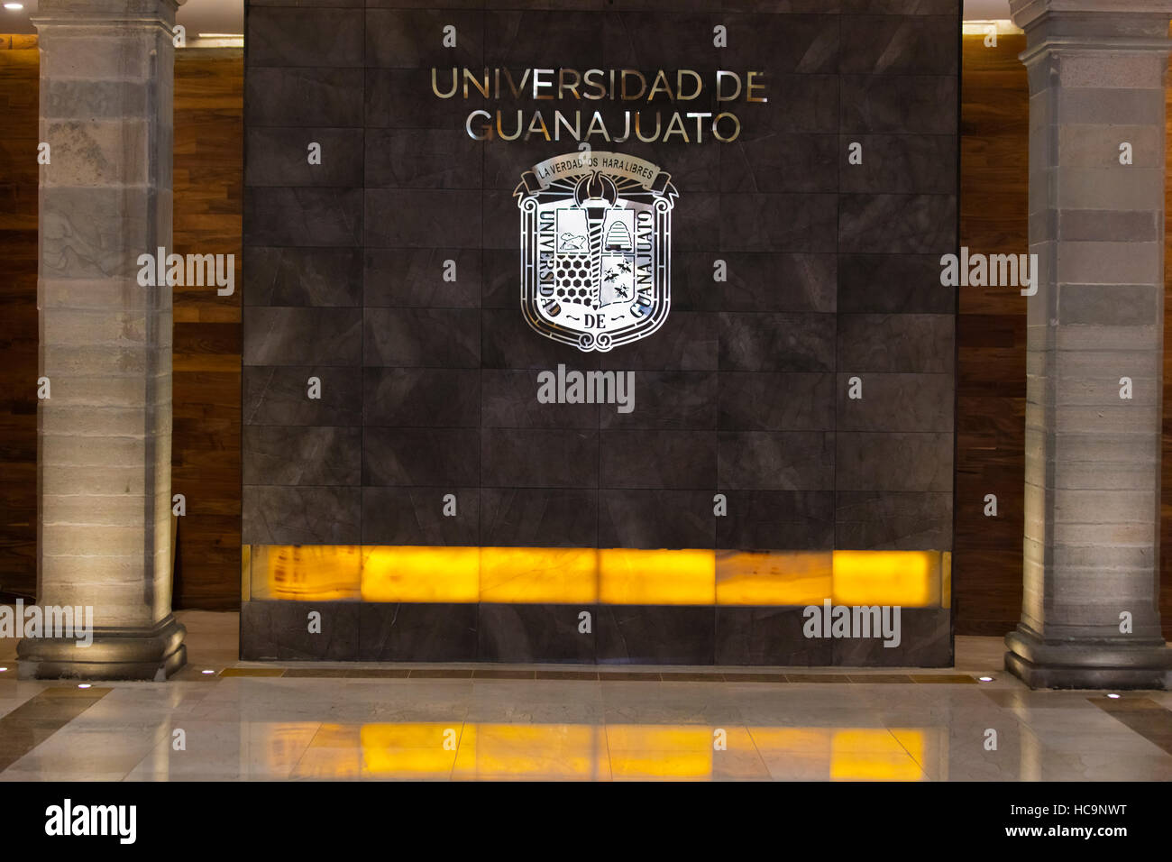 University of Guanajuato the capitol of the state - GUANAJUATO, MEXICO Stock Photo