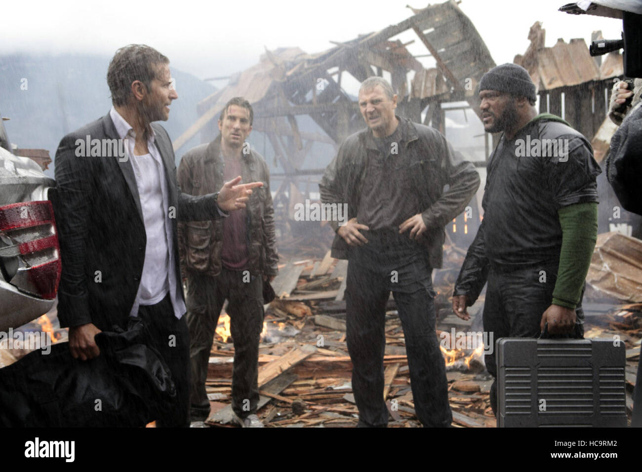 THE ATEAM, lr Bradley Cooper, Sharlto Copley, Liam Neeson, Quinton 'Rampage' Jackson, 2010