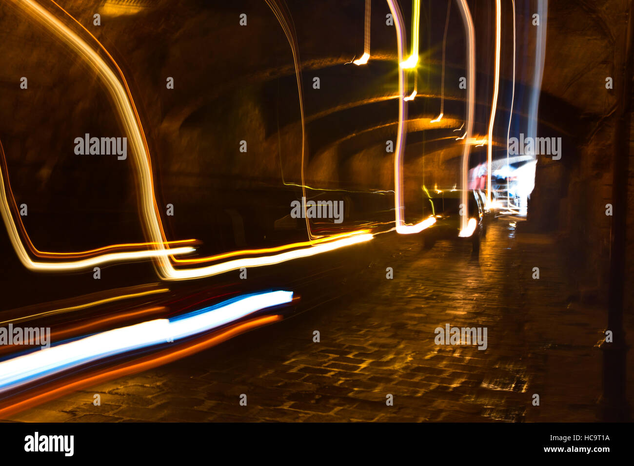 Underground car tunnels in GUANAJUATO, MEXICO Stock Photo Alamy