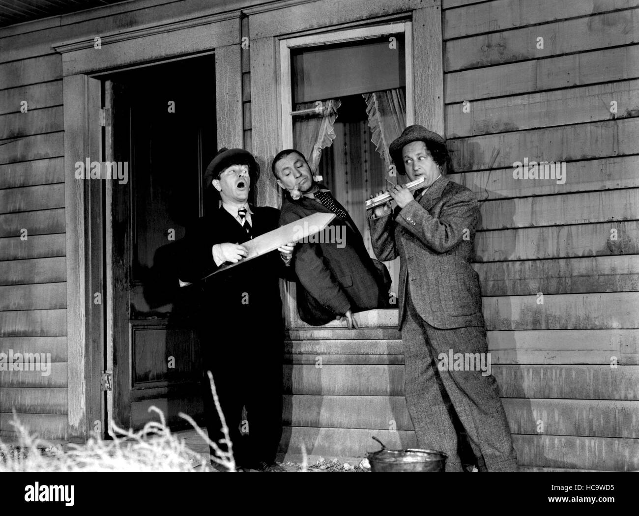 YOKE'S ON ME, THE, Moe Howard, Curly Howard, Larry Fine [The Three