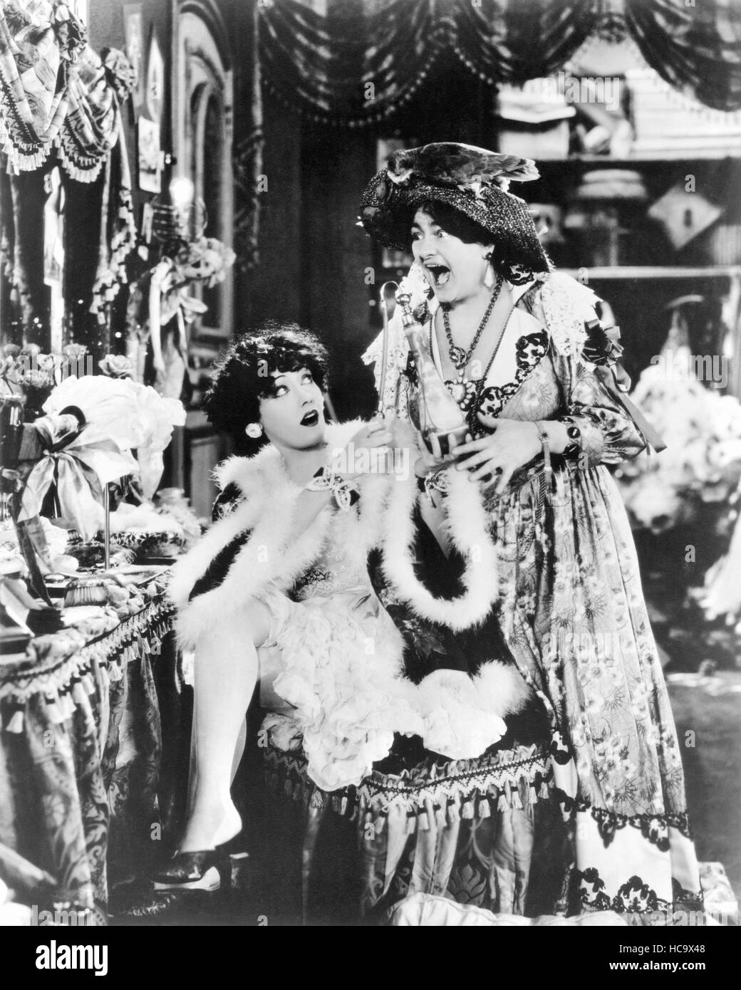 ZAZA, from left: Gloria Swanson, Lucille La Verne, 1923 Stock Photo - Alamy