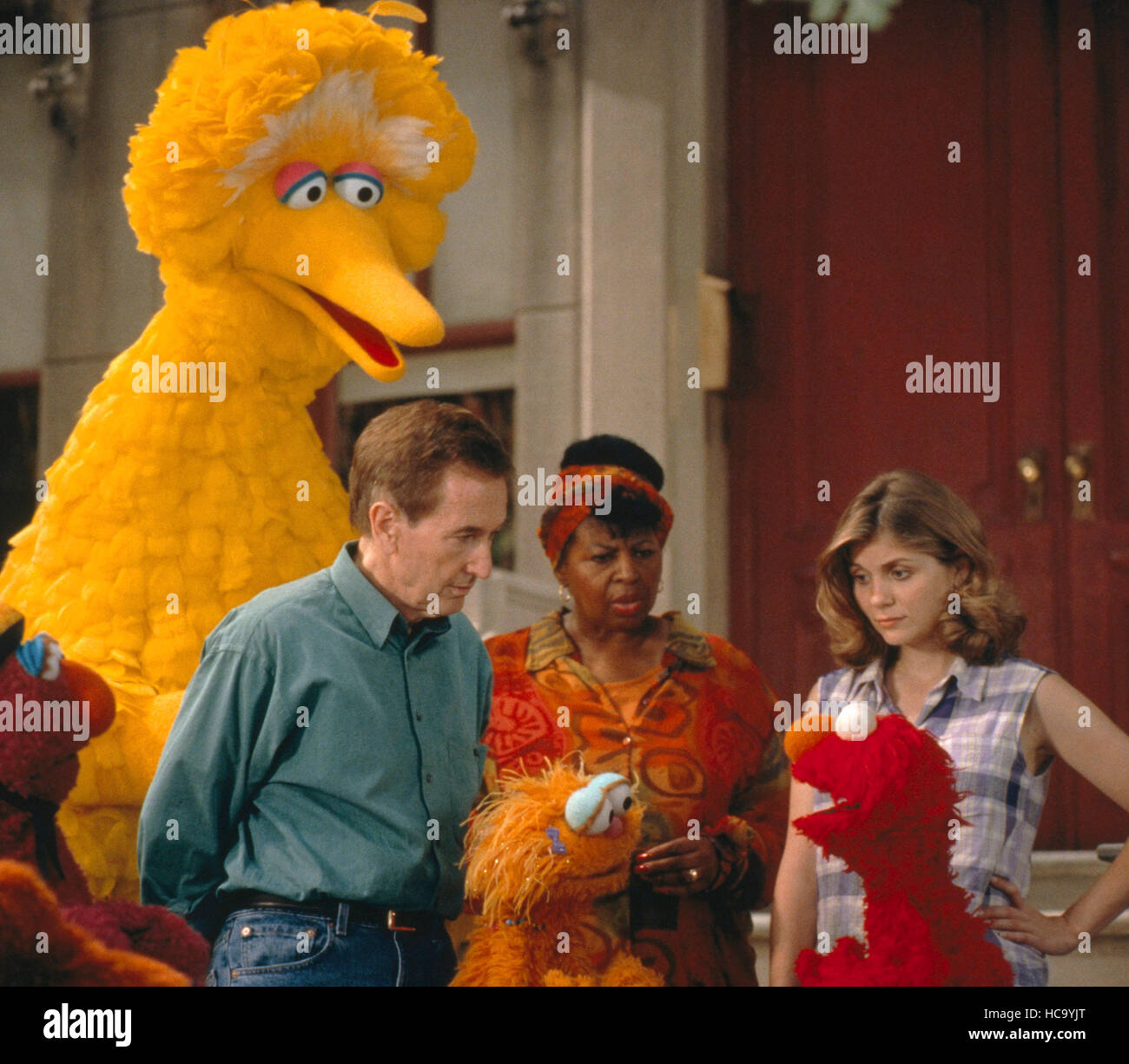 THE ADVENTURES OF ELMO IN GROUCHLAND, Telly Monster, Big Bird, Bob