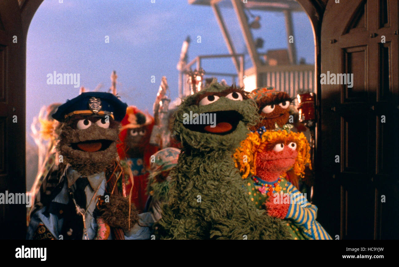 THE ADVENTURES OF ELMO IN GROUCHLAND, Grouch Cop, Oscar The Grouch ...