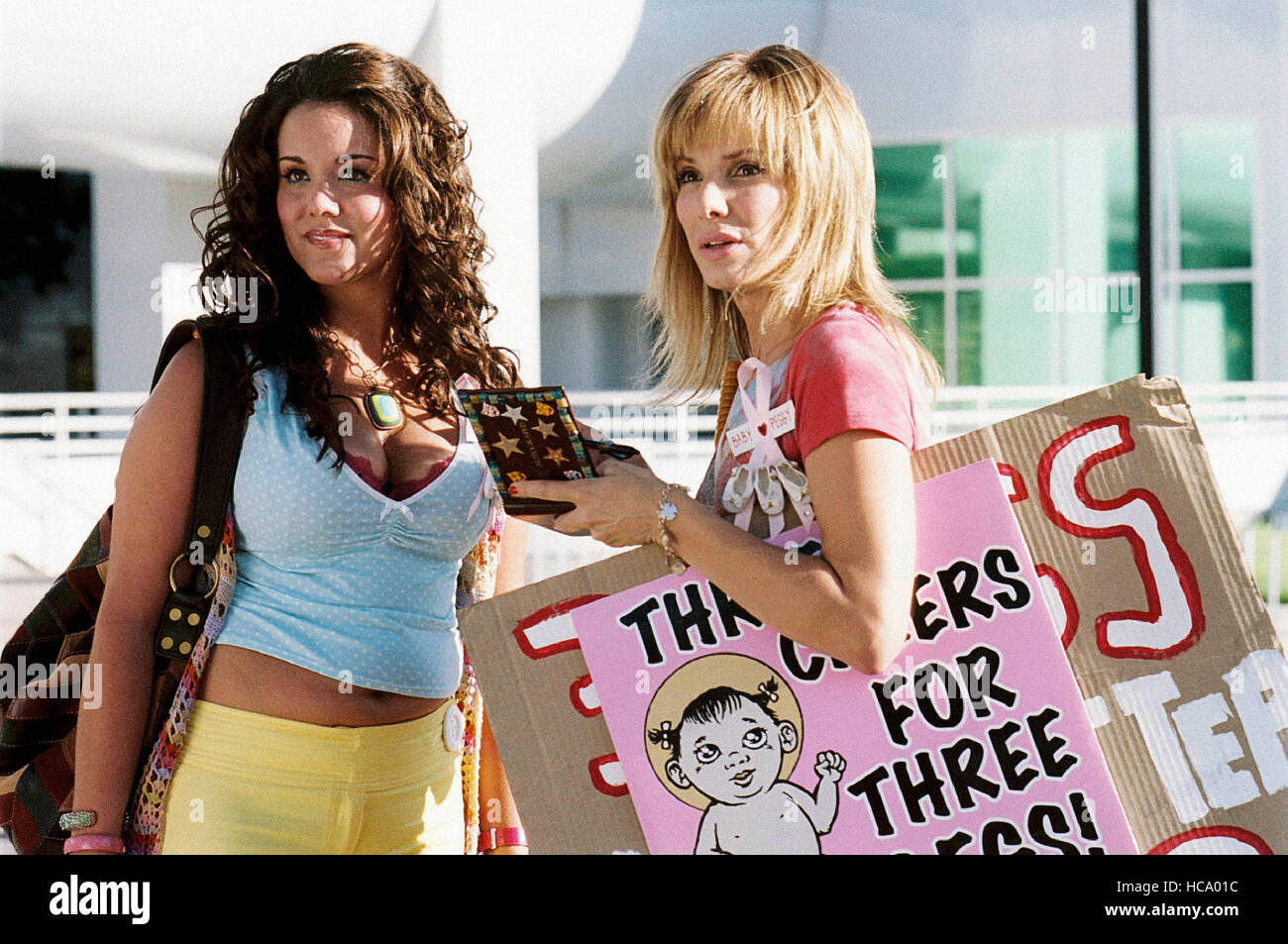 ALL ABOUT STEVE, from left Katy Mixon, Sandra Bullock, 2009, TM and