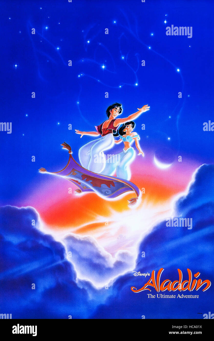 ALADDIN, US poster art, 1992. ©Walt Disney/courtesy Everett Collection Stock Photo