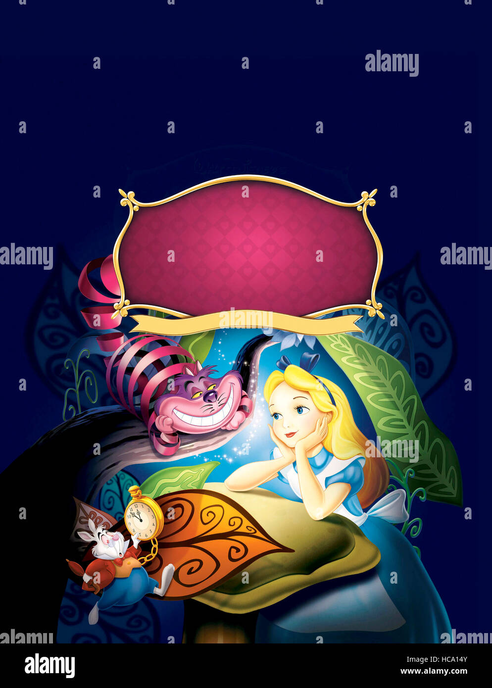 Alice in wonderland rabbit disney hi-res stock photography and images ...