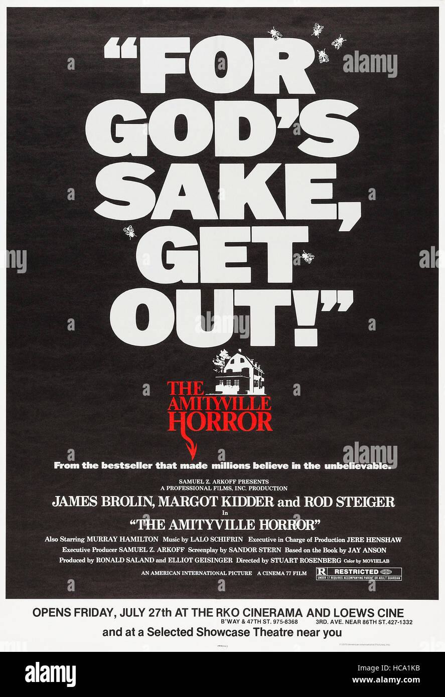 THE AMITYVILLE HORROR, US advance poster art, 1979. © American
