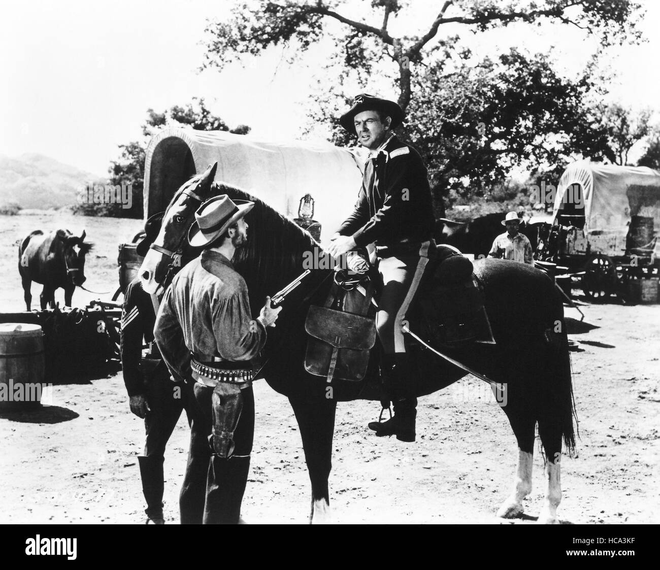 ARROW IN THE DUST, Lee Van Cleef, Sterling Hayden, 1954 Stock Photo - Alamy