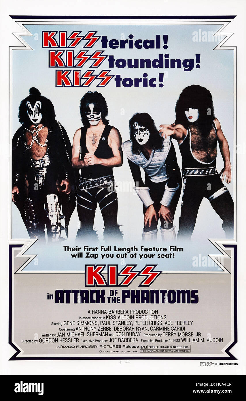 KISS MEETS THE PHANTOM OF THE PARK, (aka ATTACK OF THE PHANTOMS), US ...