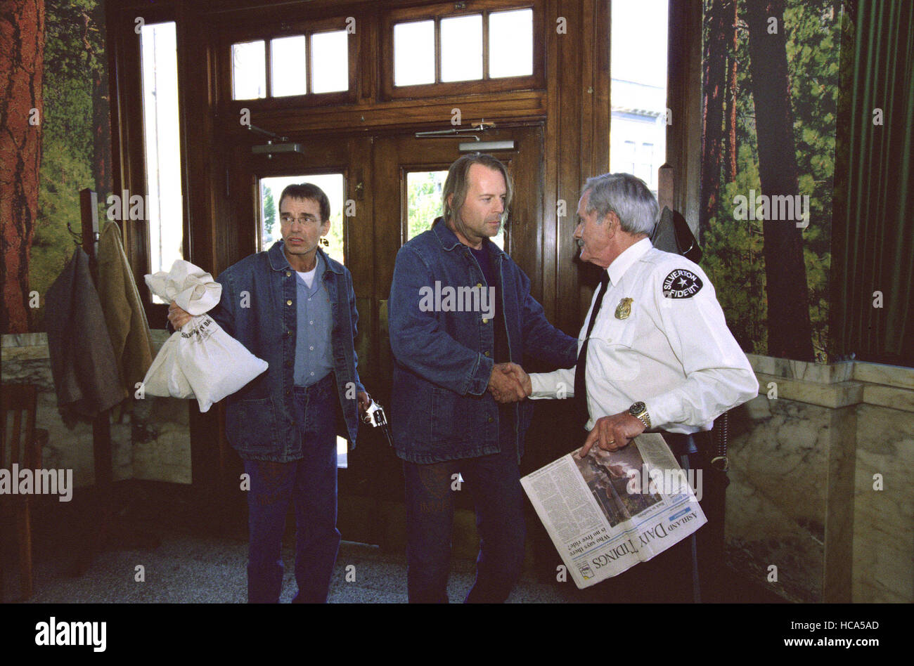 BANDITS, Billy Bob Thornton, Bruce Willis, 2001 Stock Photo Alamy