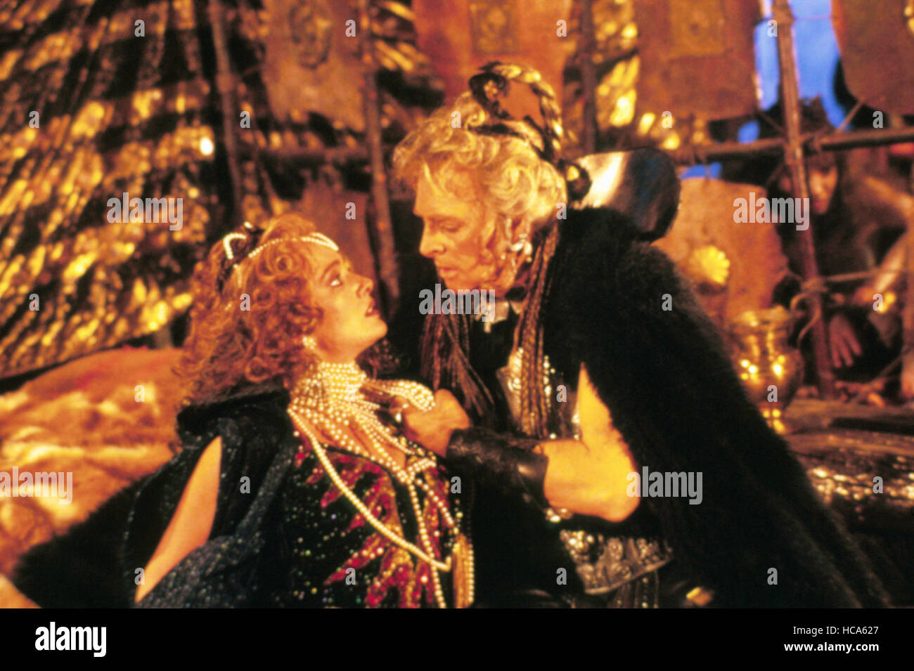 THE BARBARIANS, from left Virginia Bryant, richard Lynch, 1987