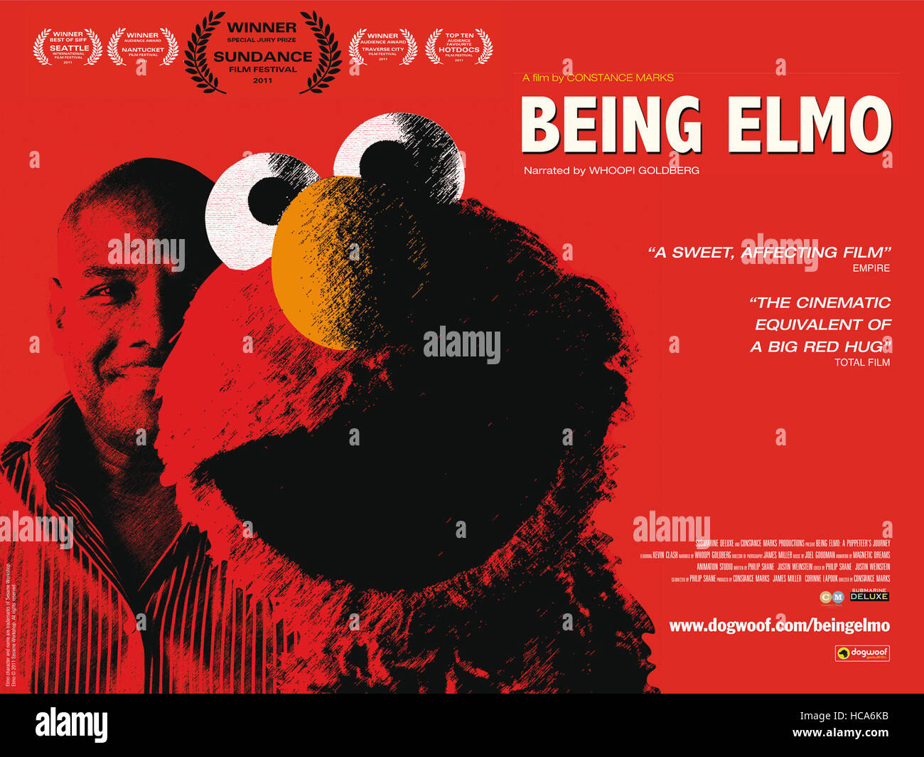 BEING ELMO A PUPPETEER'S JOURNEY, British poster art, from left Kevin