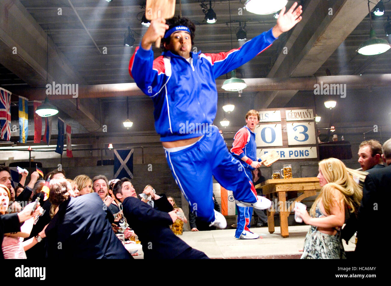 BEERFEST, actor/director Jay Chandrasekhar (center), Erik Stolhanske