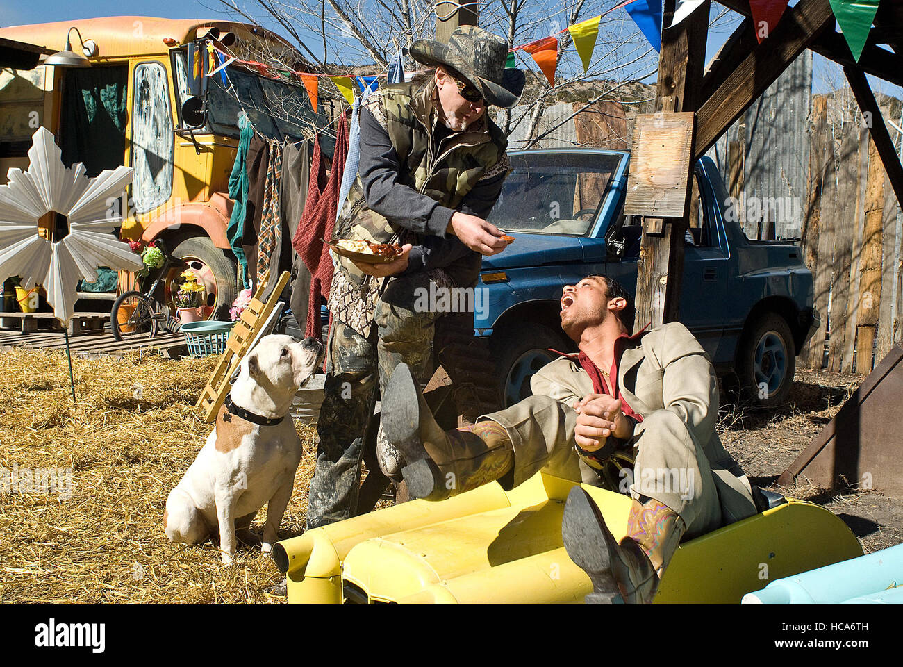BEER FOR MY HORSES, from left Ted Nugent, Greg Serano, 2008. ©Roadside Attractions/courtesy