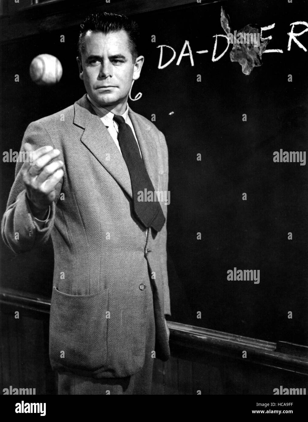 THE BLACKBOARD JUNGLE, Glenn Ford, 1955 Stock Photo Alamy