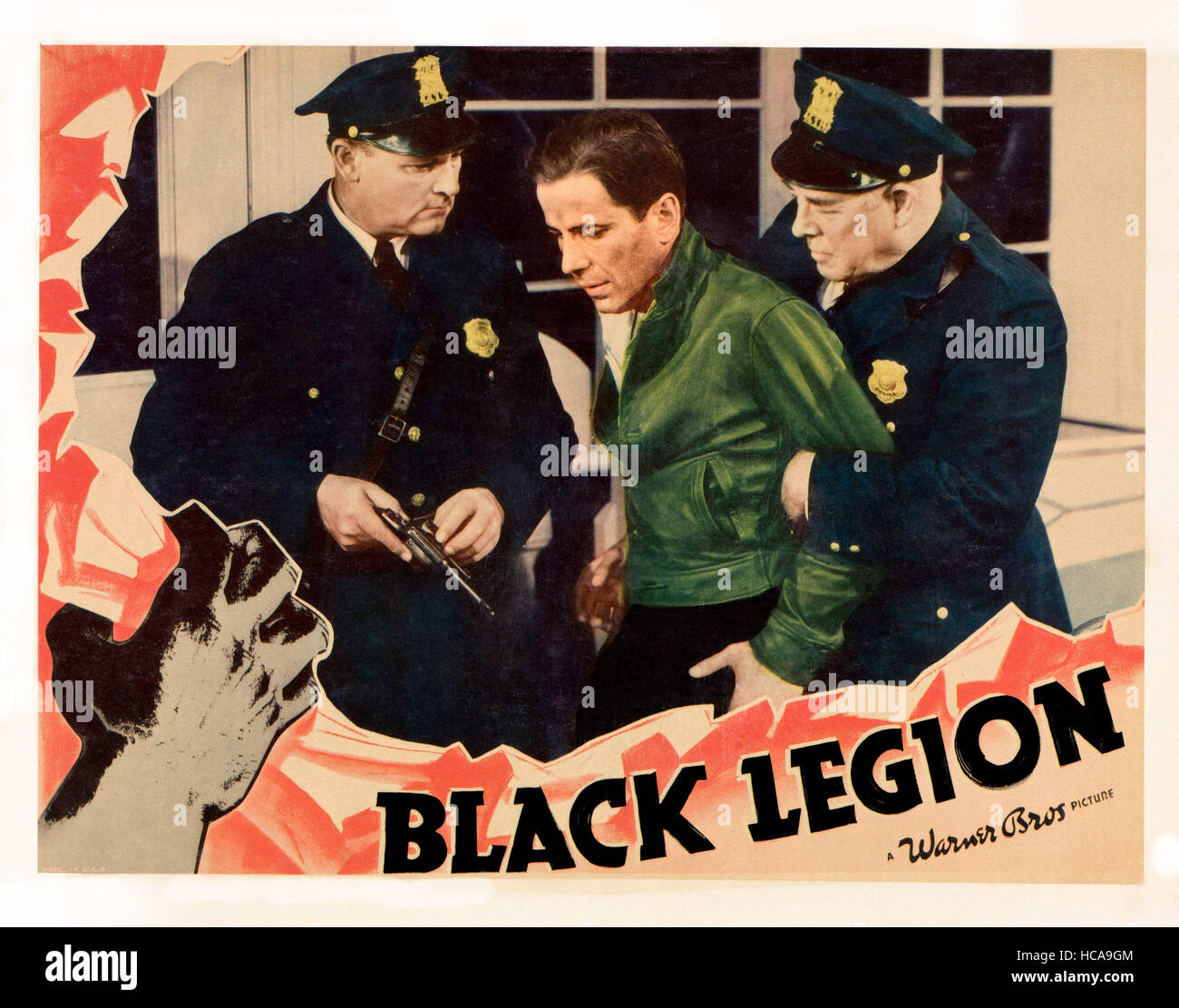 BLACK LEGION, Humphrey Bogart (center), 1937 Stock Photo Alamy