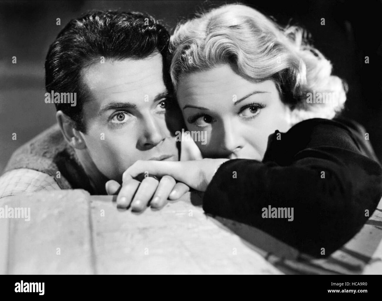 BLOCKADE, from left: Henry Fonda, Madeleine Carroll, 1938 Stock Photo ...