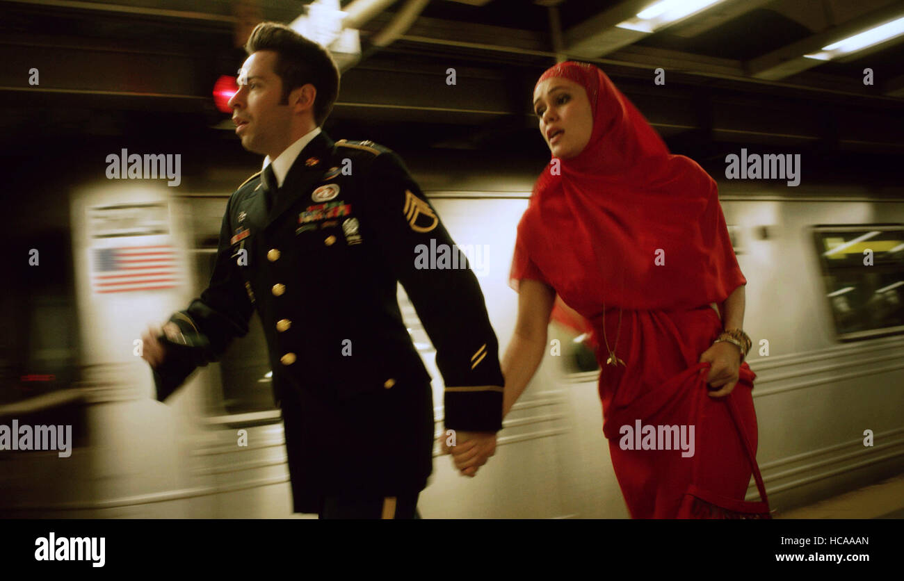 AMIRA & SAM, l-r: Martin Starr, Dina Shihabi, 2014. ©Drafthouse Films