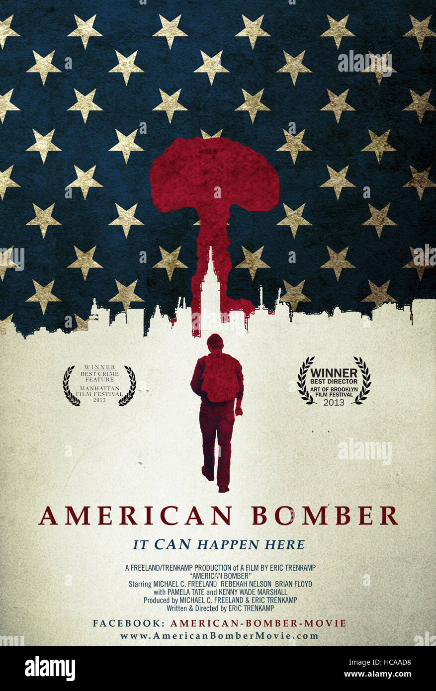 AMERICAN BOMBER, international poster, 2013, ©IndiePix Films/courtesy Everett Collection Stock Photo