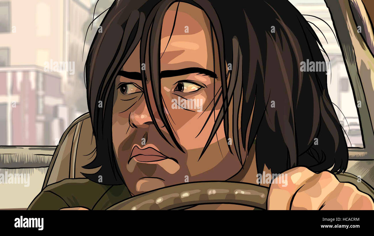 A SCANNER DARKLY, Rory Cochrane, 2006, ©Warner Independent/Everett Collection Stock Photo Alamy
