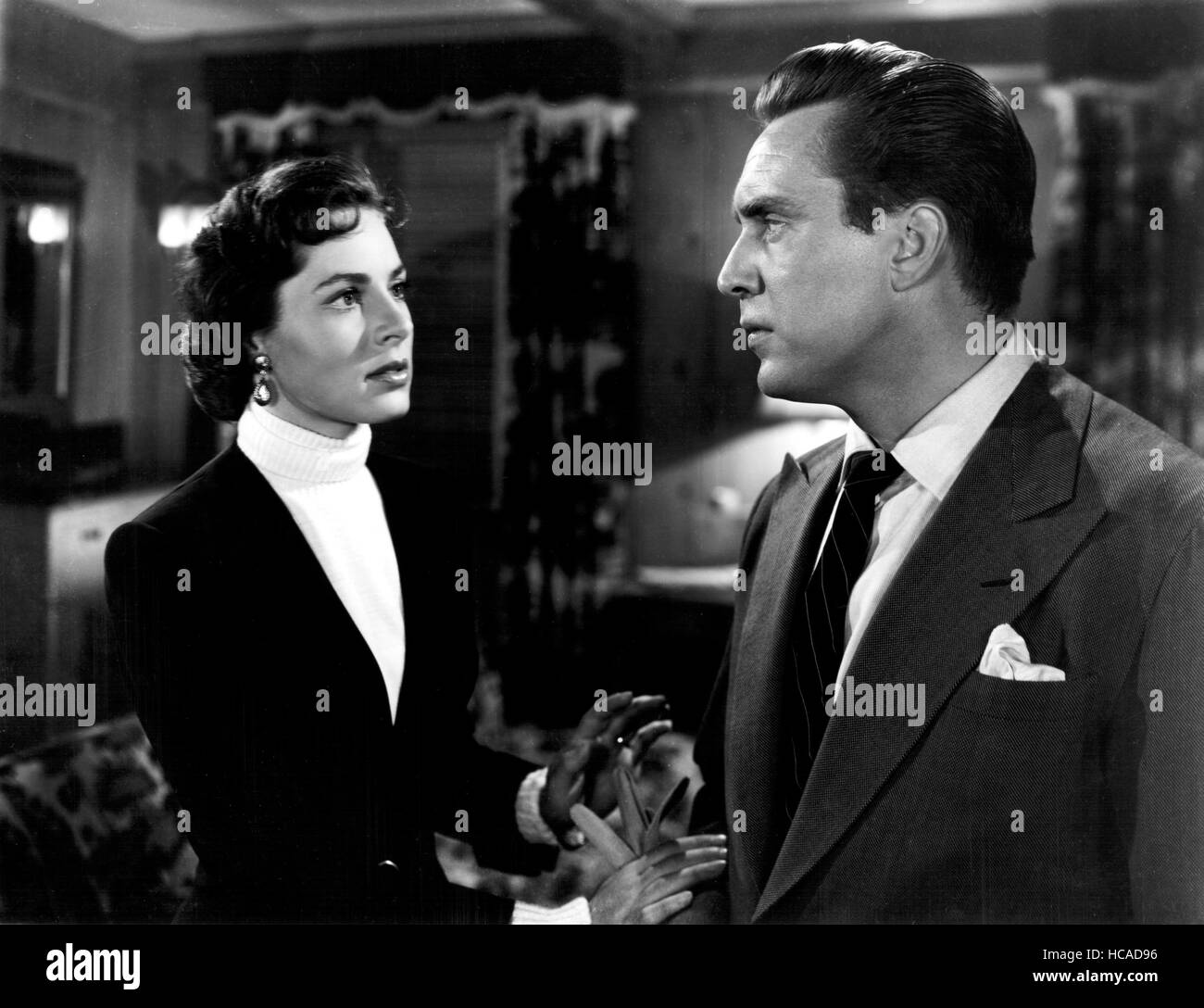 BACKFIRE, Viveca Lindfors, Edmond O'Brien, 1950 Stock Photo - Alamy