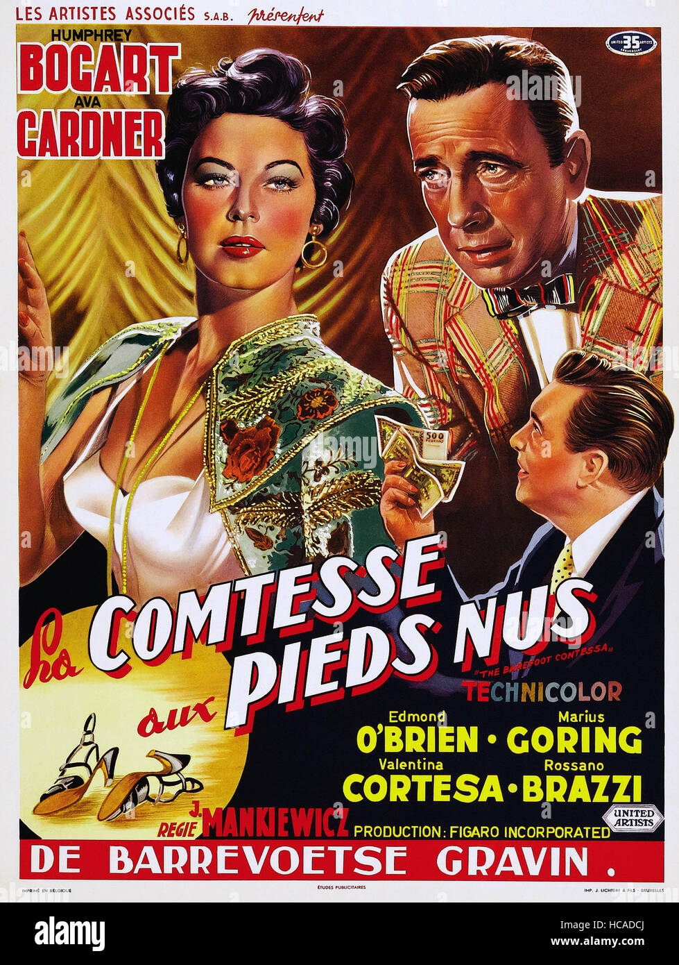 THE BAREFOOT CONTESSA, (aka LO COMTESSE