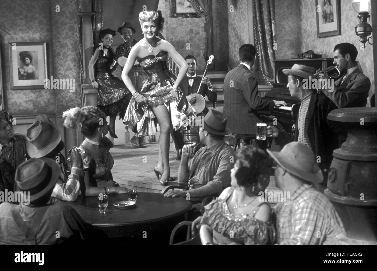 THE BIG TREES, Patrice Wymore (center), 1952 Stock Photo Alamy