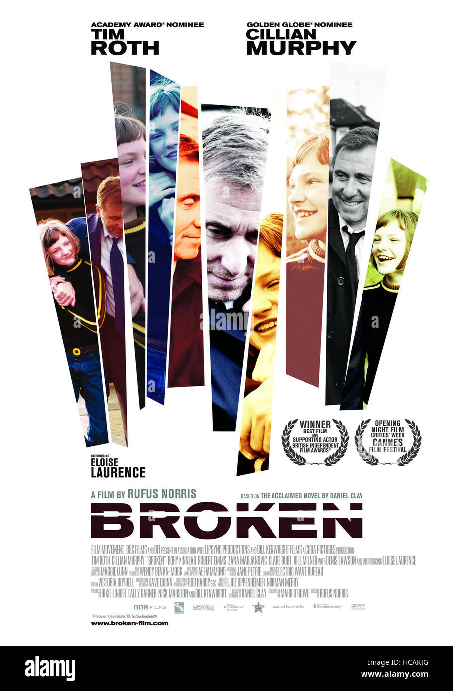 BROKEN, US poster art, Eloise Laurence, Tim Roth, 2012. ©Film Movement ...