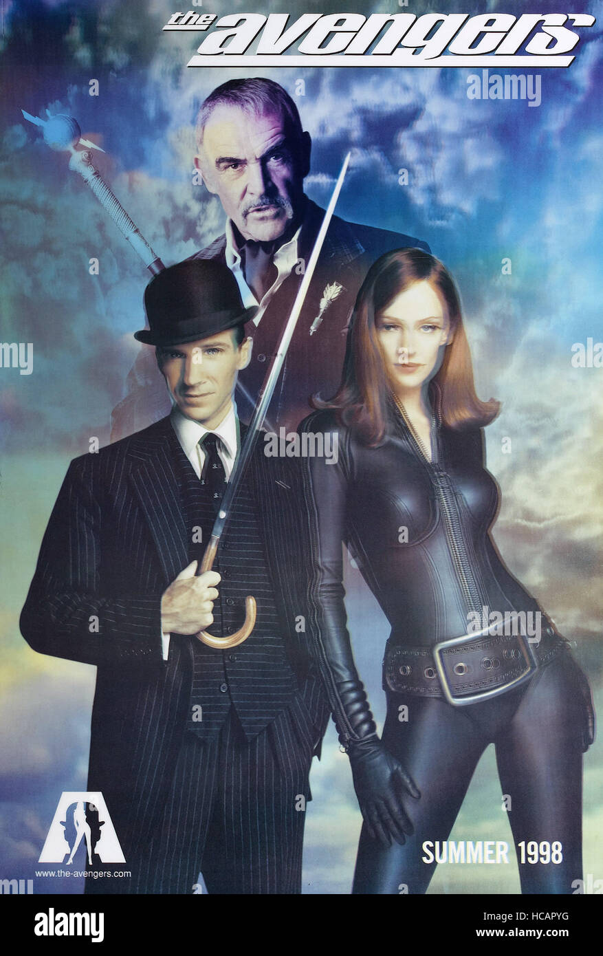 THE AVENGERS, US advance poster art, from left Ralph Fiennes, Sean