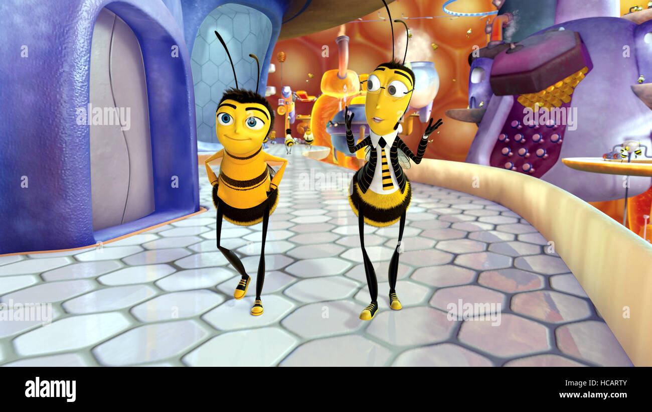 BEE MOVIE, Barry B. Benson (voice Jerry Seinfeld), Adam Flayman (voice