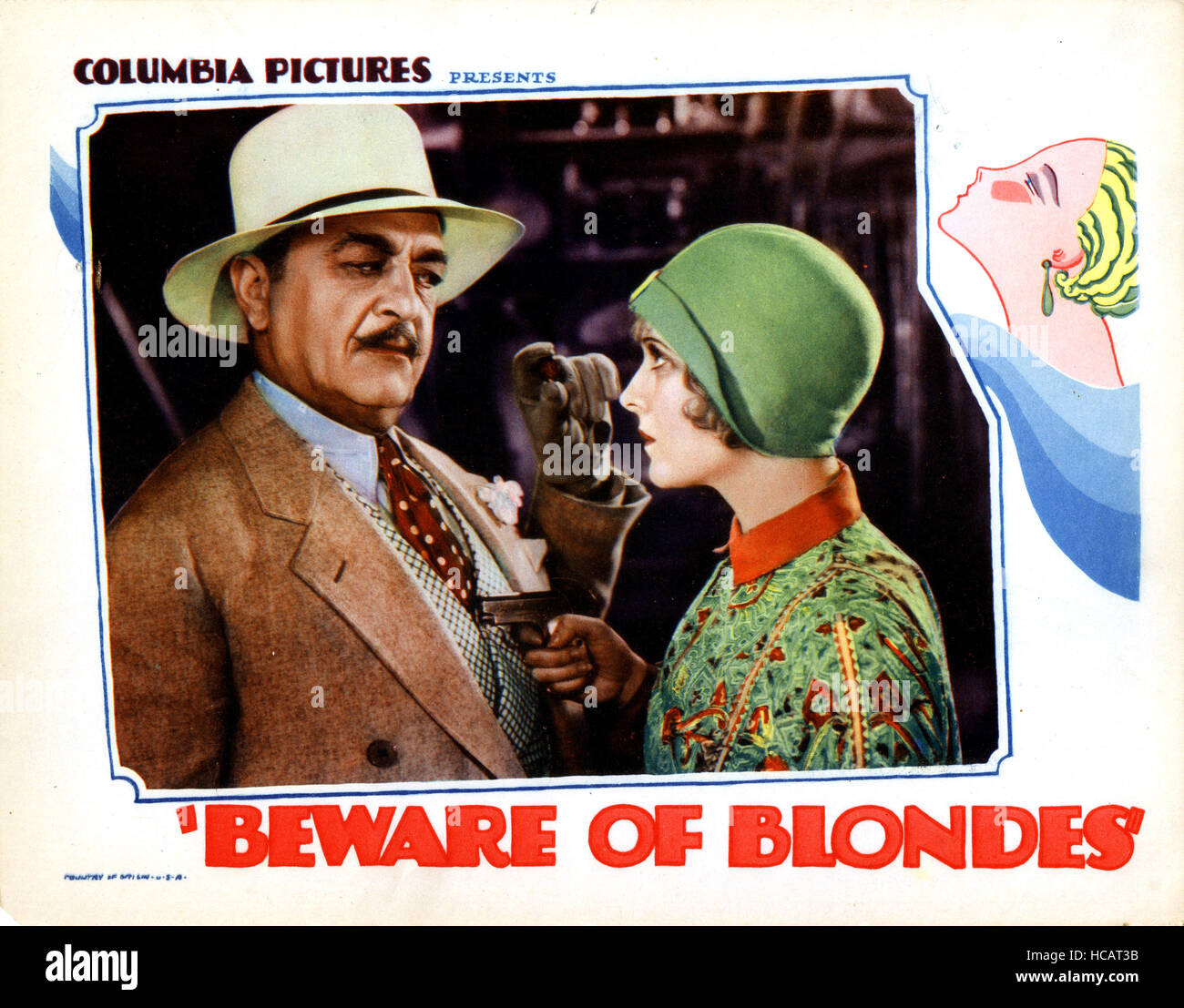 BEWARE OF BLONDES, US poster art, 1928 Stock Photo Alamy