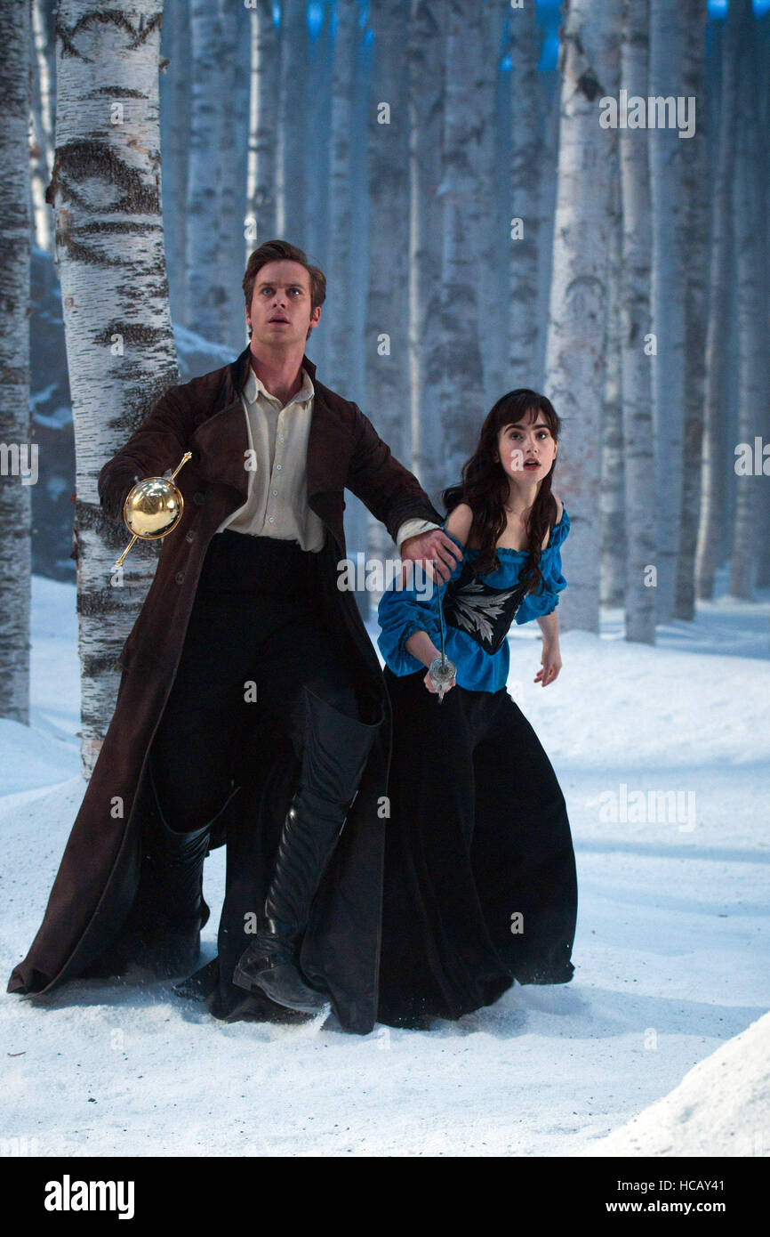 MIRROR MIRROR, (aka THE BROTHERS GRIMM SNOW WHITE), from left Armie