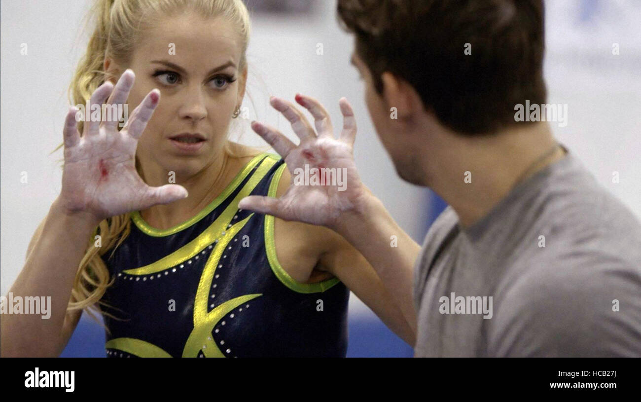 CHALK IT UP, from left Maddy Curley, John DeLuca, 2016 Stock Photo Alamy