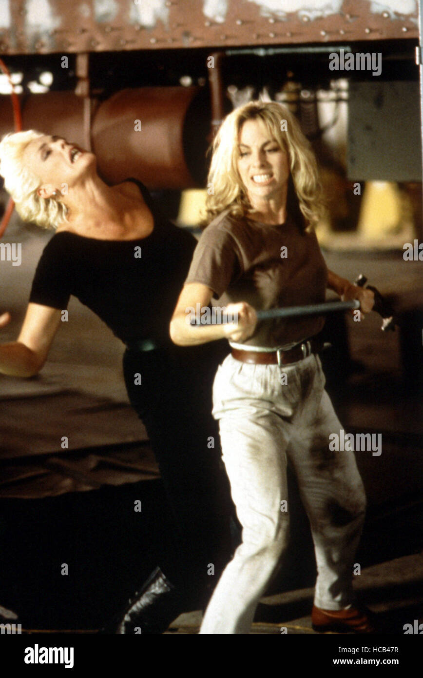 CODENAME SILENCER, from left Brigitte Nielsen, Cindy Ambuehl, 1995