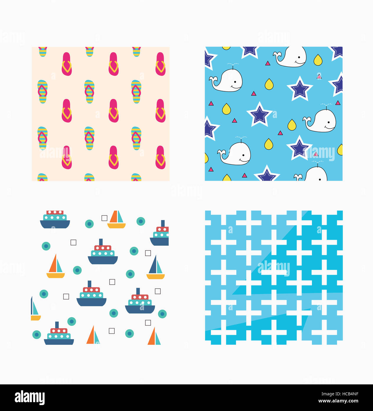 Wrappers with various patterns Stock Photo - Alamy