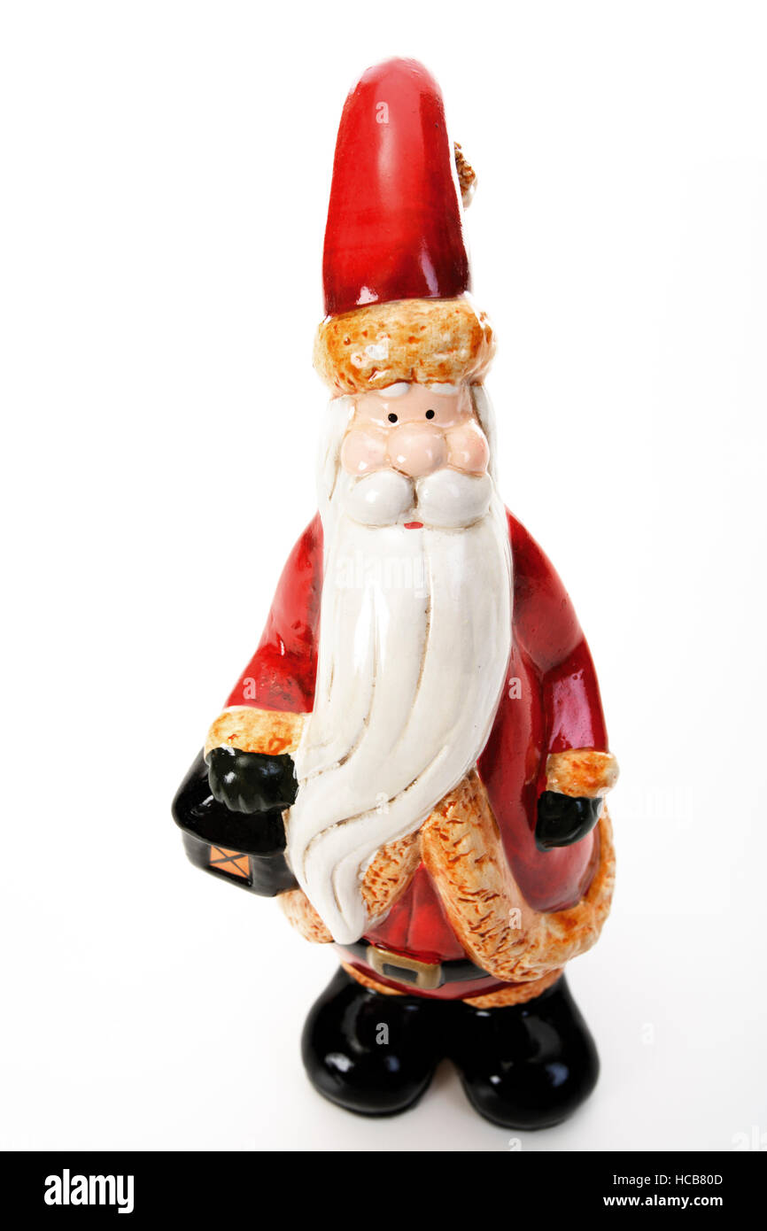 Father Christmas figure Stock Photo - Alamy